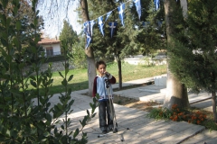 Ο νεαρός Συγκρέκης απαγγέλει